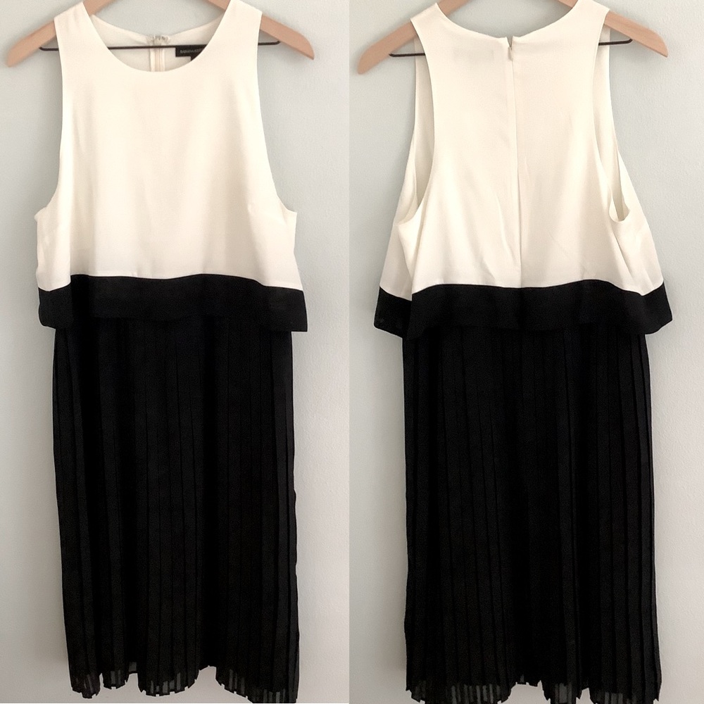 Banana Republic NWT Black/White Sleeveless Dress
